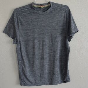 Smartwool Men's Heather Gray Performance Short Sleeve Shirt - PhD Ultralight